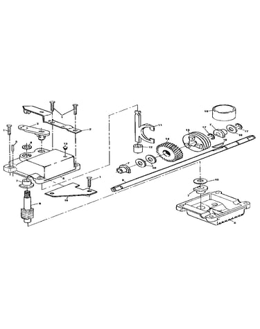 Gear case assembly