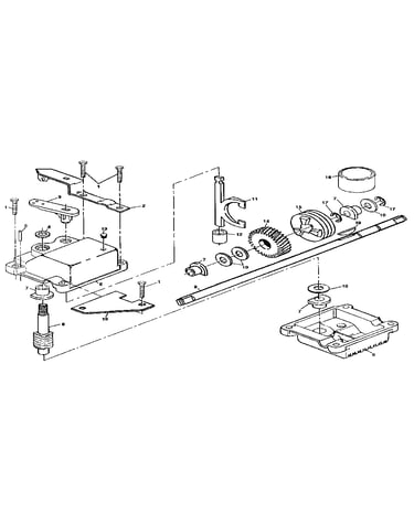 Gear case assembly