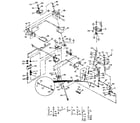 Craftsman 917250051 steering assembly diagram