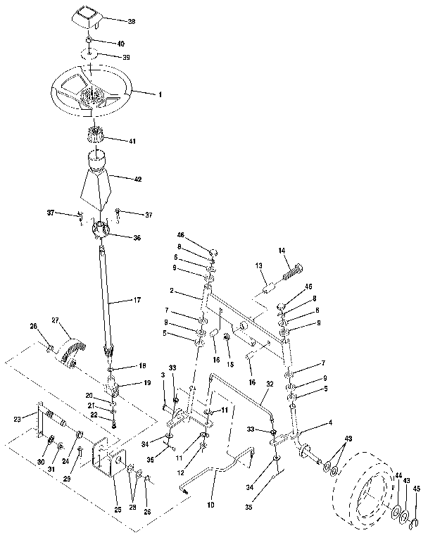 Steering assembly