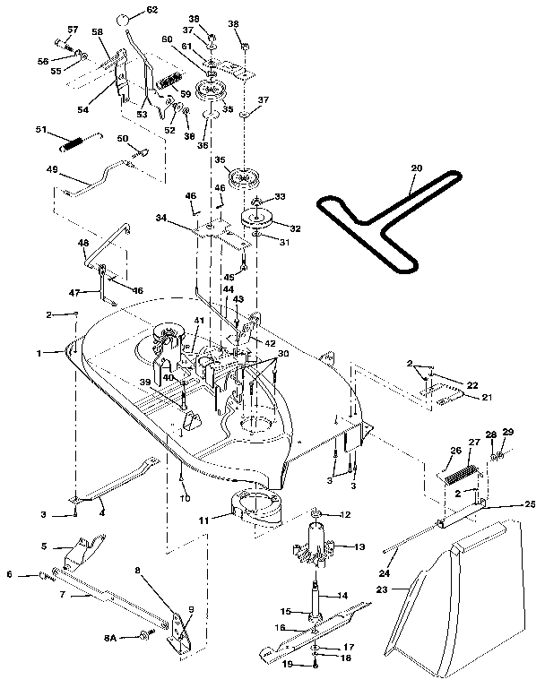 38" mower