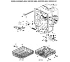 GE GSD940S-48 tub assembly diagram