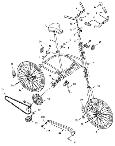 Men's 26" cruiser