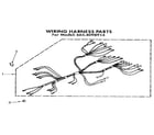 Kenmore 6654098914 wiring harness diagram