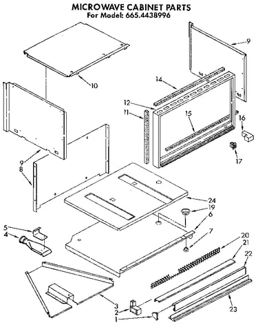 Microwave cabinet