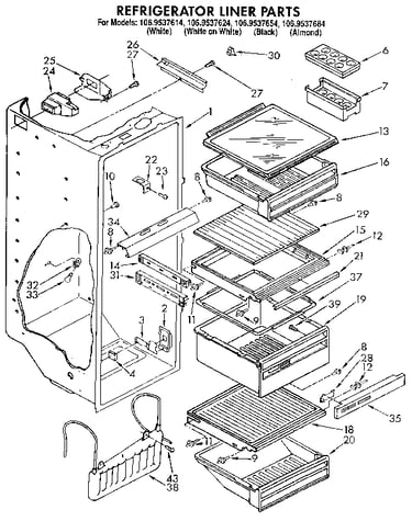 Refrigerator liner