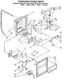 Dispenser front