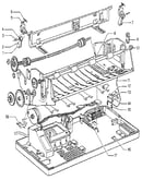 Power supply and paper feed assy