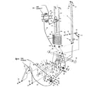 Weider 354156010 base assembly diagram
