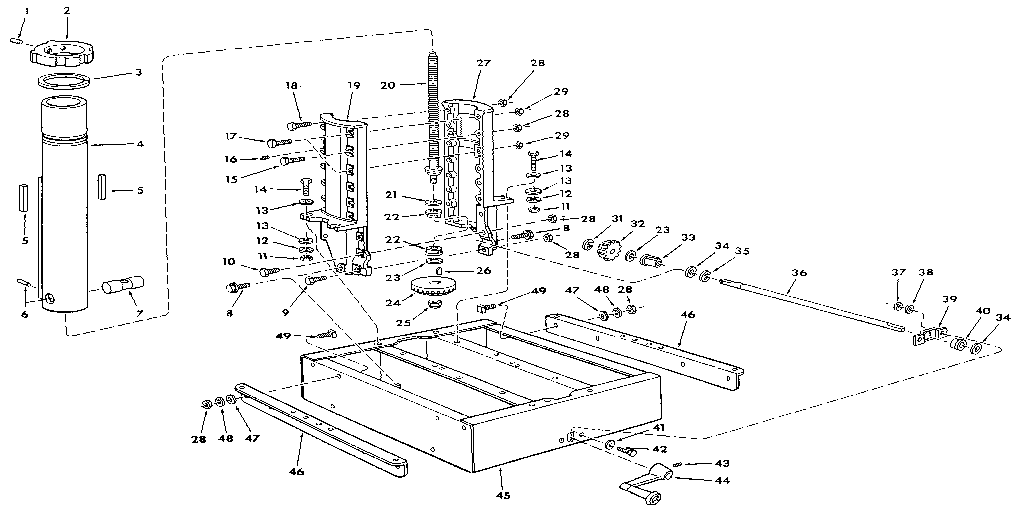 Figure 3 - base assembly