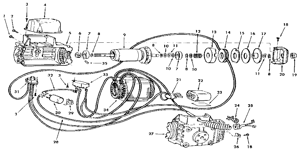 Figure 6 - motor assembly