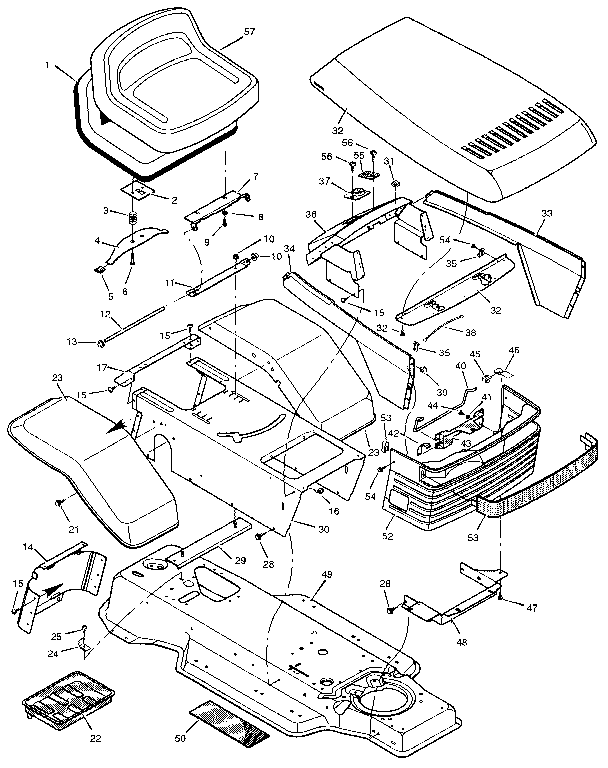Chassis & hood