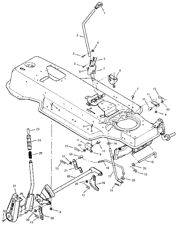 Mower suspension