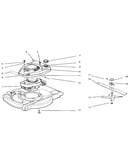 2 cycle engine, fuel tank & blade assembly