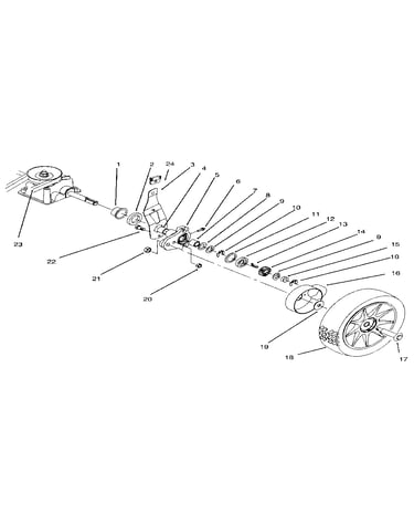 Rear axle assembly