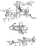 Flex band attachment & arm press handlebar