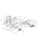 Deck & wheel assembly (hand push)