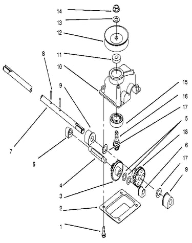 Gear case assembly