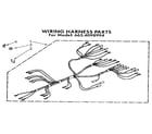 Kenmore 6654098994 wiring harness diagram
