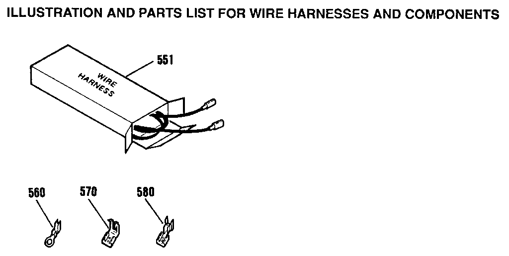 Wire harnesses and components
