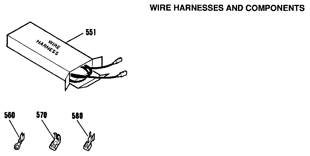 Wire harnesses and components