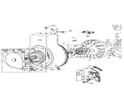 Briggs & Stratton 194412-0118-01 rewind starter and flywheel assembly diagram