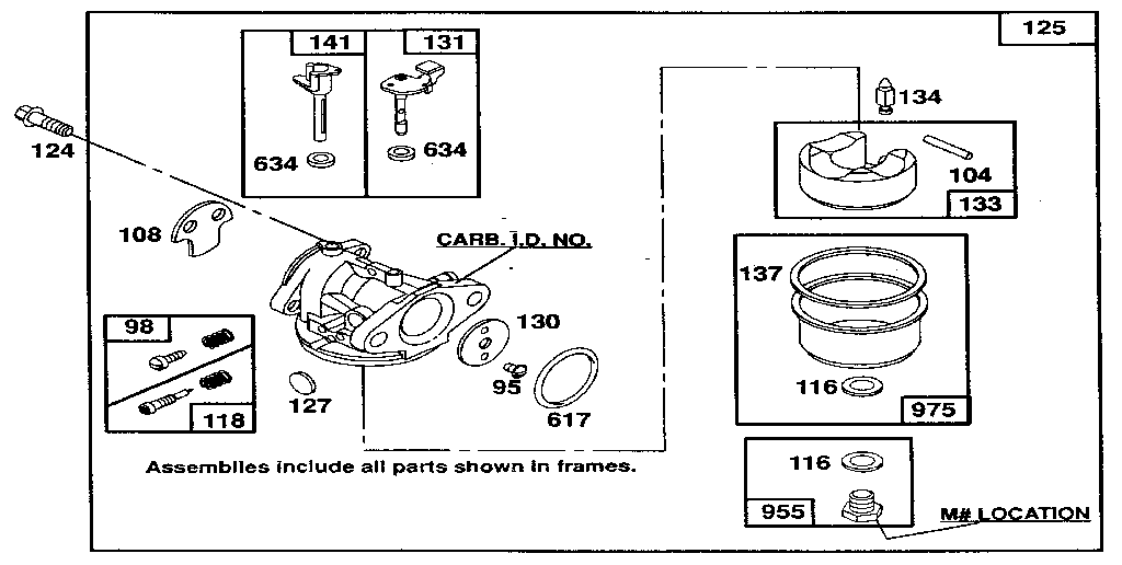 CARBURETOR ASSEMBLY