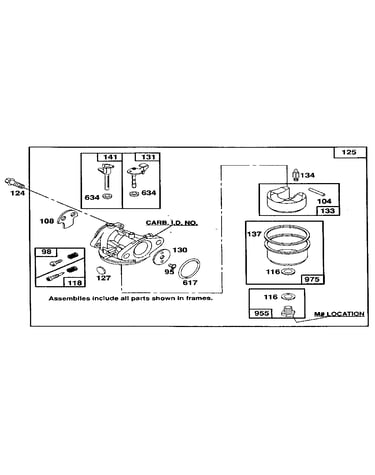 Carburetor assembly