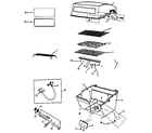 Kenmore 10203 grill assembly diagram