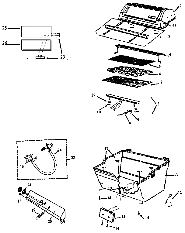 Grill assembly