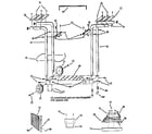 Kenmore 10605 cart assembly diagram