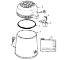 Kenmore 62534440 unit parts diagram