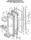 Refrigerator door