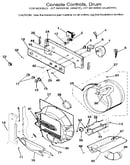 Console controls, drum