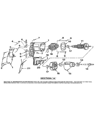 Field and armature assembly