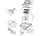 Kenmore 10503 grill head assembly diagram