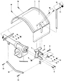Hood, bracket & depth regulator
