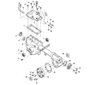 Troybilt 15006 transmission housing, covers, seals, gaskets & plugs diagram