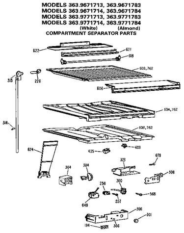 Compartment separator