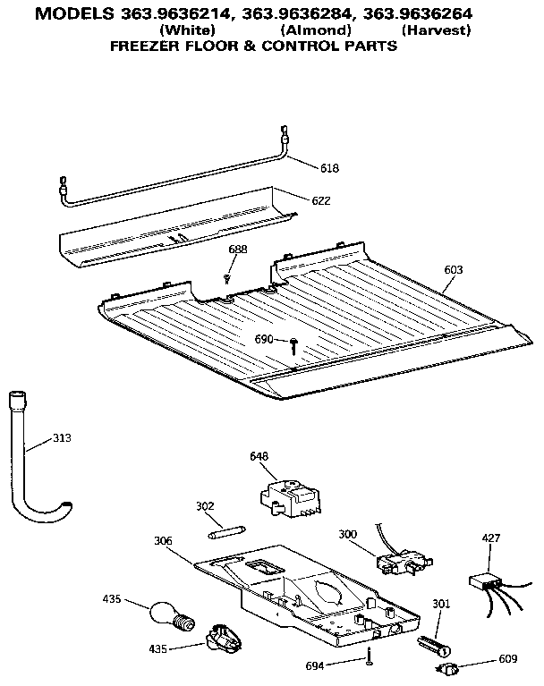 FREEZER FLOOR & CONTROL