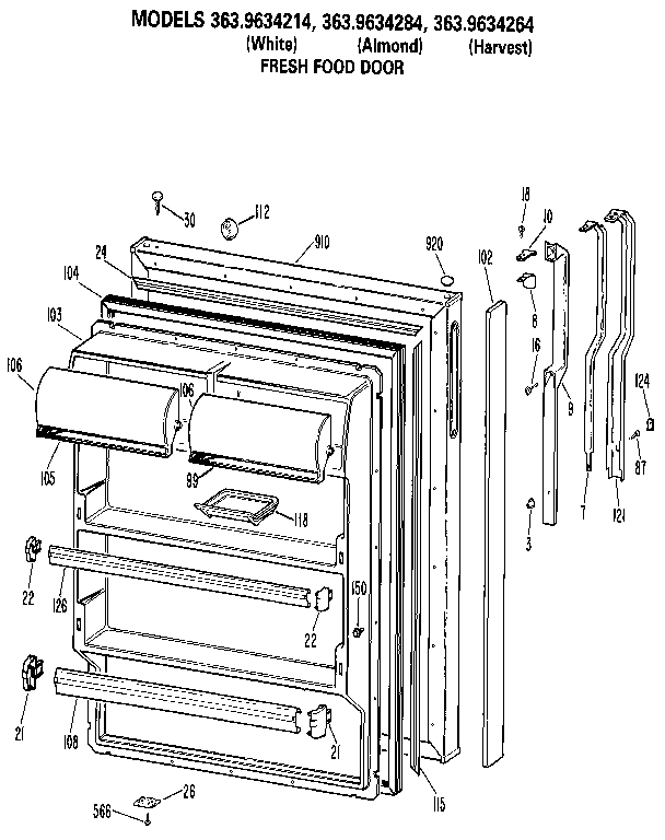 Fresh food door