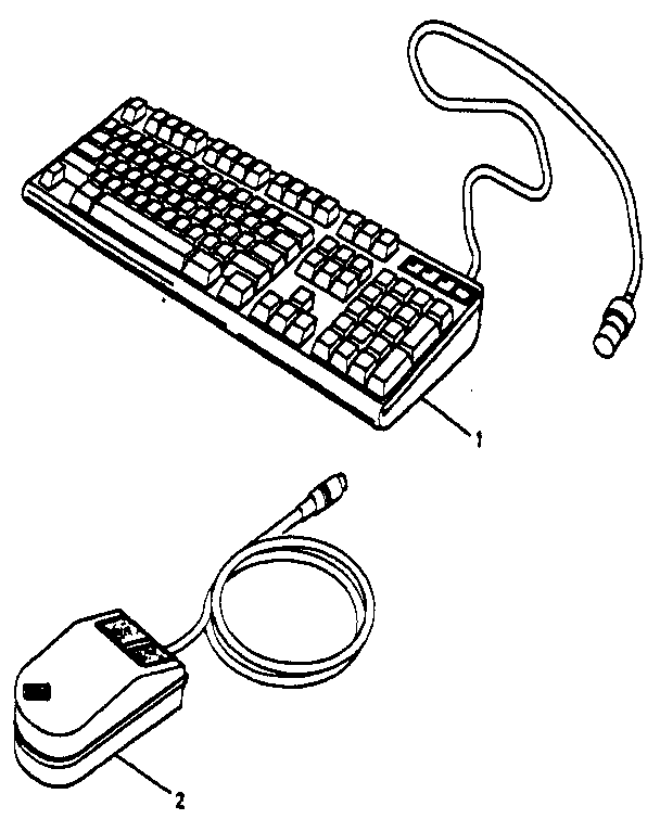 Assembly 5:  keyboard and mouse
