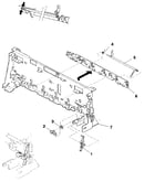 Printer frame