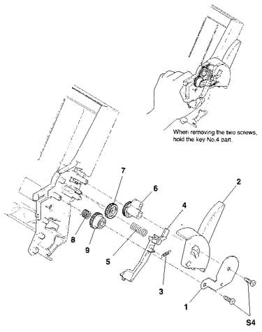 Cut sheet feeder part (2)