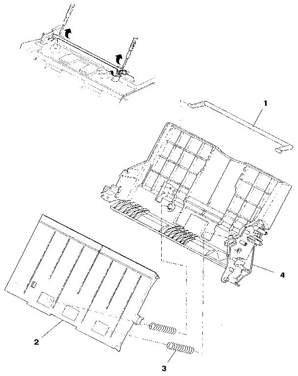 Cut sheet feeder part (3)