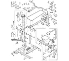 Weslo WL800620 unit parts diagram