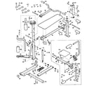 Weslo WL801020 unit parts diagram