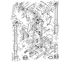 Weslo WL821220 unit parts diagram