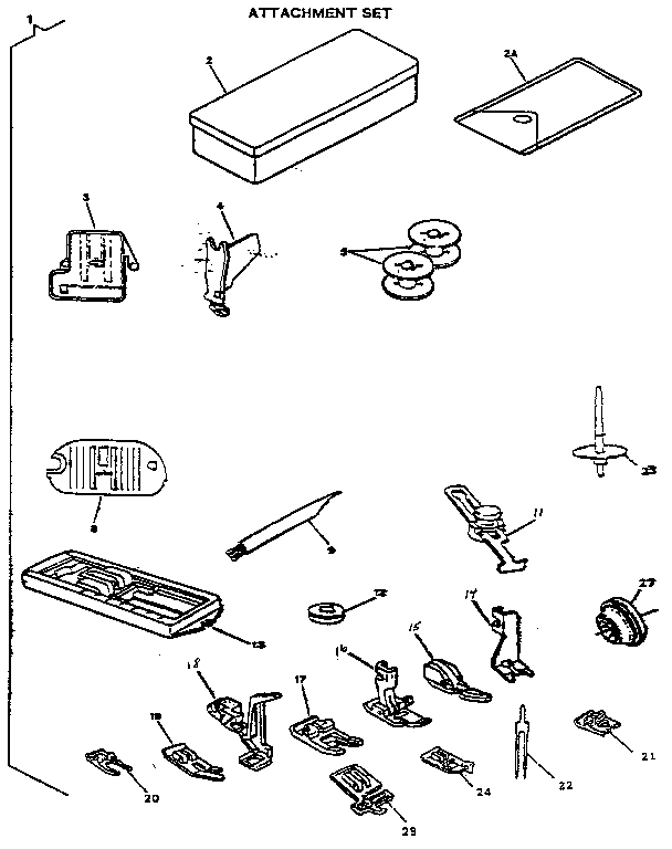 Attachment set
