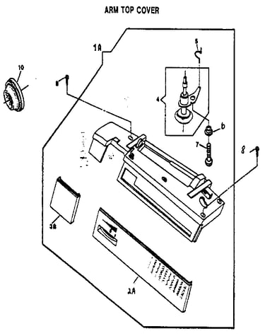 Arm top cover